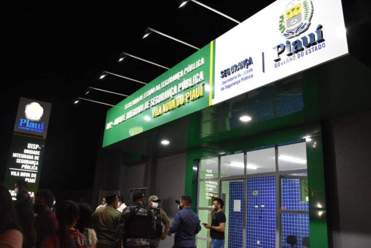 Wellington Dias inaugura Centro de Segurança Integrado em Vila Nova do Piauí